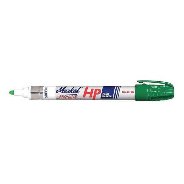 Markal Paint Marker, Medium Tip, Green Color Family, Paint 96966