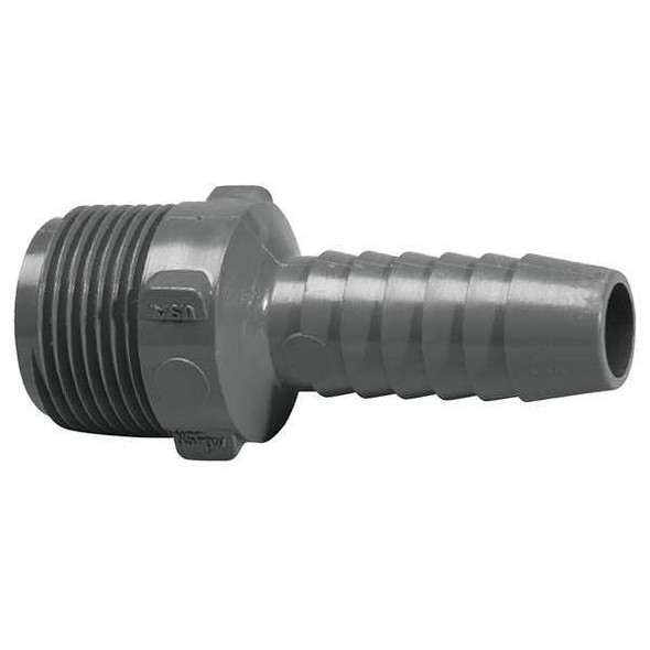 Manufacturer Varies Male Adapter,1 1/4 x 1 in, MNPT x Insert 1436168