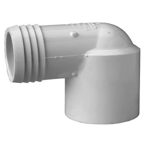 Manufacturer Varies Elbow,90 Degrees, 1 1/2 in,White,200 PSI 127957