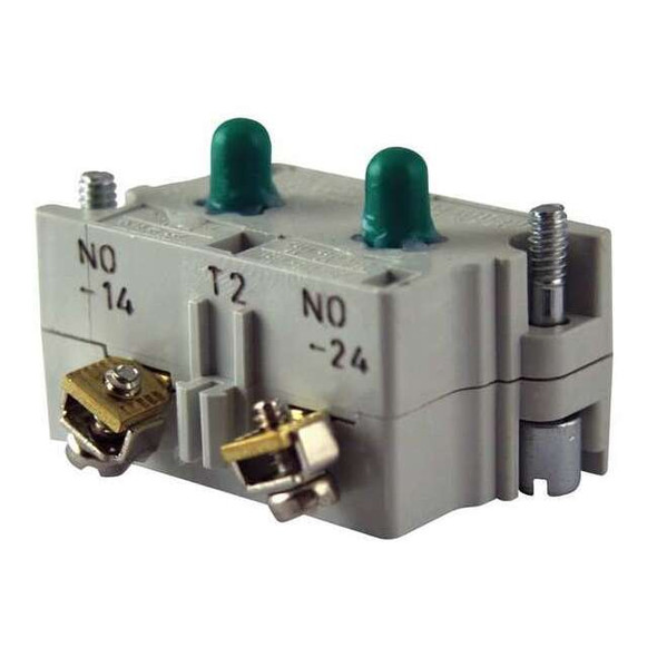 Eaton ContactBlock,Gray,2NO,30mm,10250T,E34 10250T2