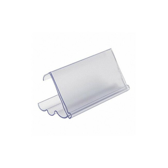 Aigner Index Angle Label Holder,3",Clear,Pk25 WRS1253