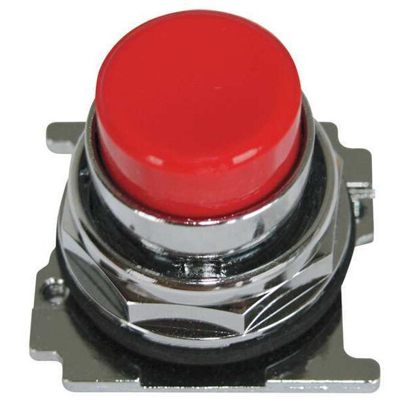 Eaton Cutler-Hammer Non-Illum Push Button Operator,30mm,Red 10250T112
