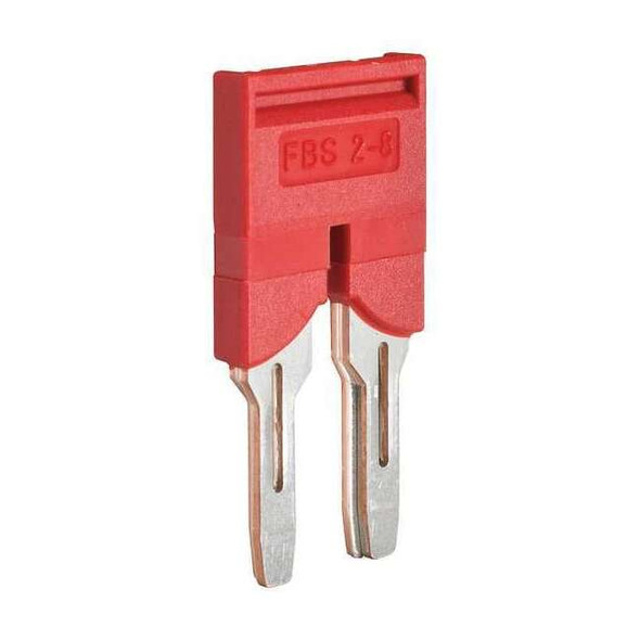 Schneider Electric Jumper, Red, Vertical, Copper NSYTRAL62