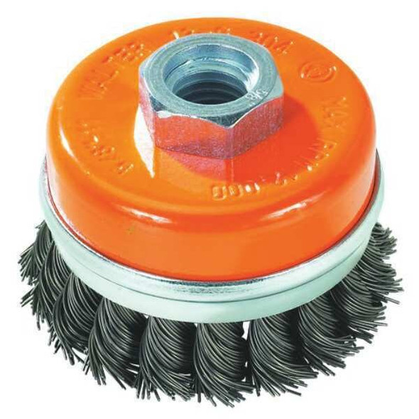 Walter Surface Technologies Knot Wire Cup Brush,0.020" Dia. 13G304