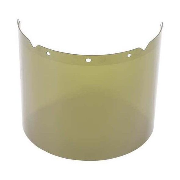 Msa Safety V-Gard Visor, PC, Shade 3 IR, Molded, (8"x17"x .098") 10115859