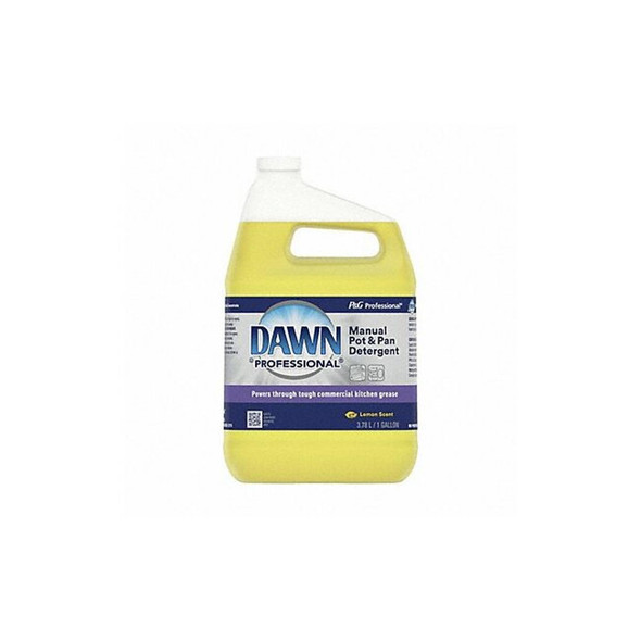 Dawn Dishwashing Detergent, Jug, 1 gal, Ready to Use, Lemon, PK4 57444