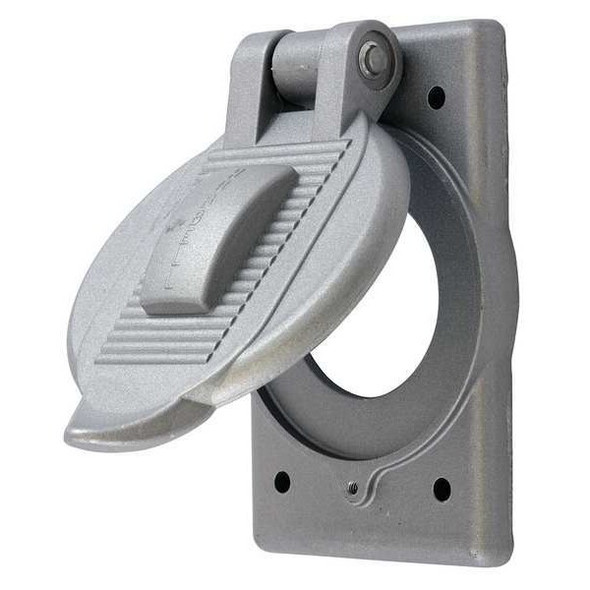 1 Gang -Gang Vertical Weatherproof Cover, ,Cast Aluminum