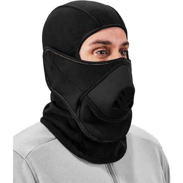 Ergodyne Balaclava, Universal, Black 6970 Ergodyne Balaclava, Universal, Black 6970