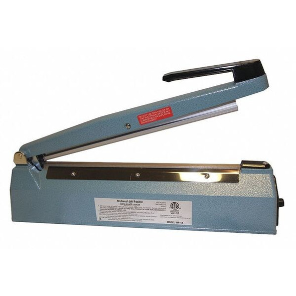 Midwest Pacific Heat Sealer,Hand Operated,120VAC MP-12