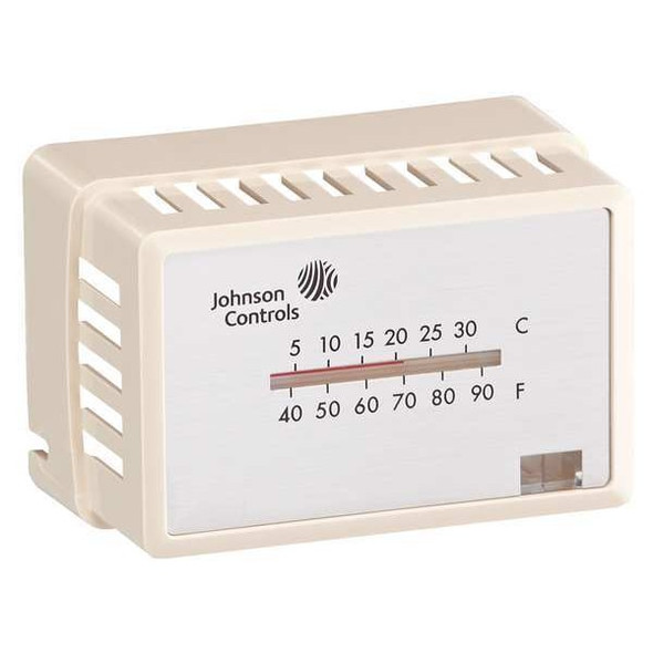 Johnson Controls Tstat Cover,Plast,Horizon,W/Thermometer T-4000-2142 Johnson Controls Tstat Cover,Plast,Horizon,W/Thermometer T-4000-2142