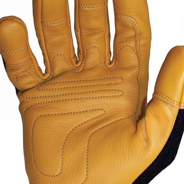 Youngstown Glove Co Mechanics Gloves, Aramid Palm, S, Black/Tan 12-3270-80-S
