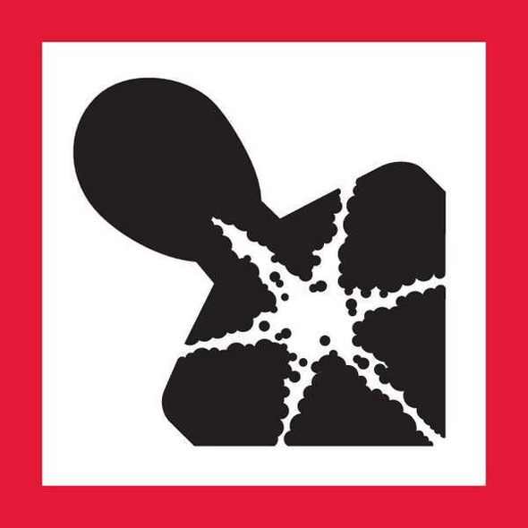 Ghs Safety Pictogram Sign,10-3/4"W GHS1271