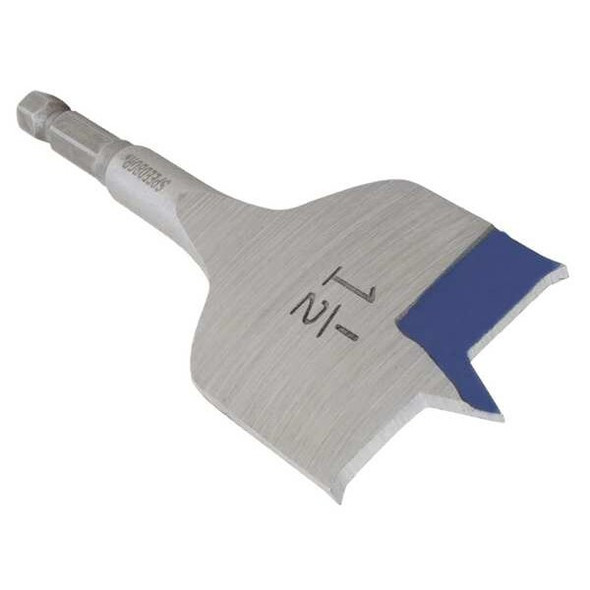 Irwin Spade Blade Drill,1.5in,Carbon Steel 87924