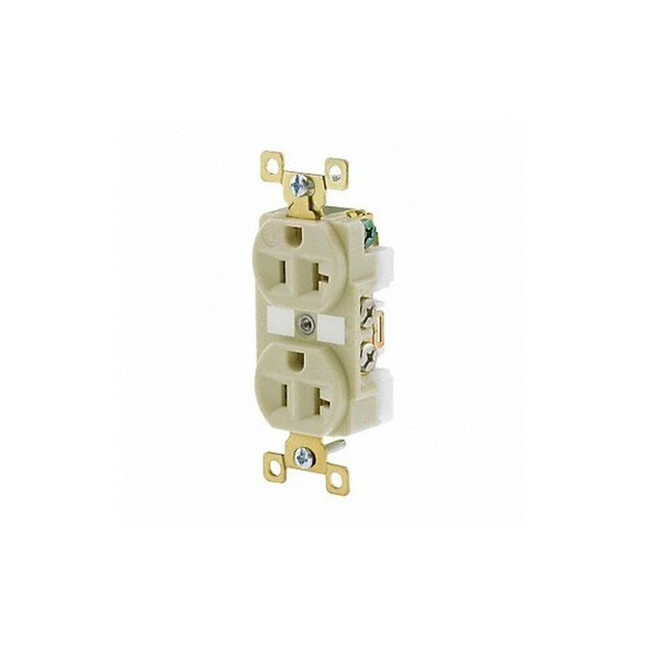Bryant Receptacle,20A,5-20R NEMA Configuration BRY5362I Bryant Receptacle,20A,5-20R NEMA Configuration BRY5362I