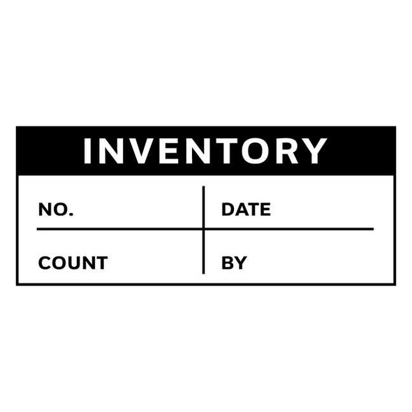 Stranco Inspection Label, English, Inventory, PK350, TC-10743 TC-10743