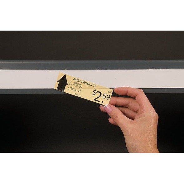 Manufacturer Varies LabelHolder,48inL,2inW,Clear/White,PK6 482006 Manufacturer Varies LabelHolder,48inL,2inW,Clear/White,PK6 482006