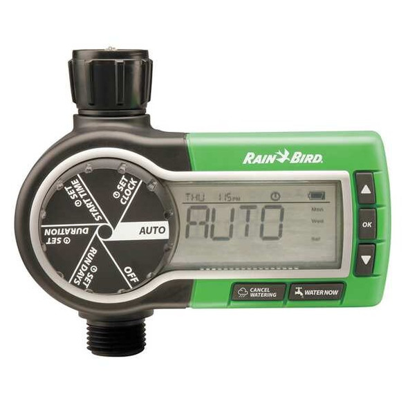 Rain Bird Electronic Hose End Timer,LCD 1ZEHTMR