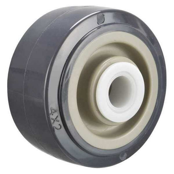 Manufacturer Varies Caster Wheel,4 in.,600 lb.,White Core P-UP-040X020/050D