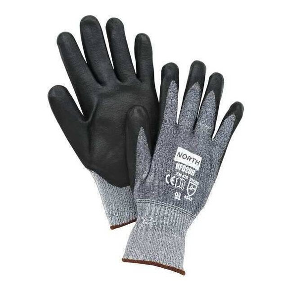 Cut Resistant Coated Gloves, Cut Level 3 ,Nitrile ,Smooth ,XL 1 PR