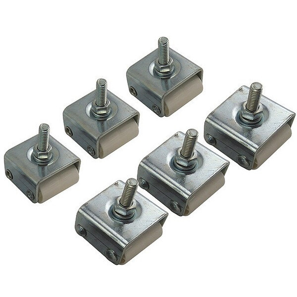 Manufacturer Varies Dual Wheel Appliance Caster,Nylon,PK6 32J786