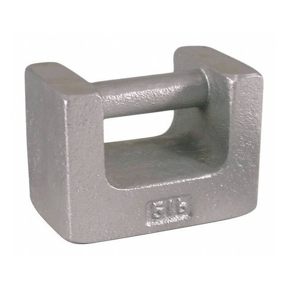 Rice Lake Weighing Systems Weight,Grip Hndle,5lb,Cast Iron,Class 7 12823