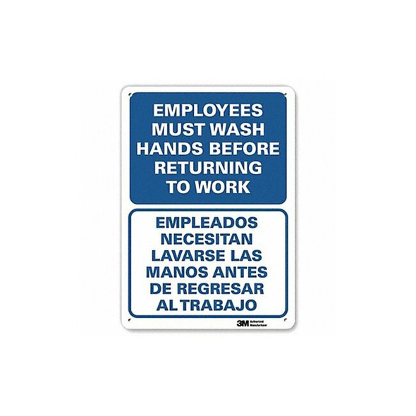 Lyle Facility Sign,14 in x 10 in,Plastic U1-1046-NP_10X14