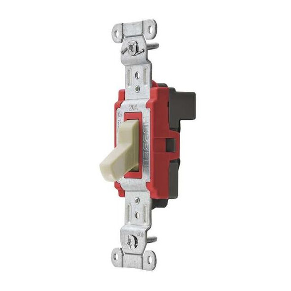 Wall Swtch, 1-Pol, 120/277V, 20A, Ivry, Toggl