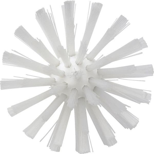 Vikan 3-1/2" W Tube and Pipe Brush, Medium, Not Applicable L Handle, 5 3/4 in L Brush, White 5380905