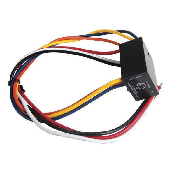 Edwards Signaling Relay, 1 1/2 in, 1 in, Adhesive Tape Mount, LED, SPDT PAM1