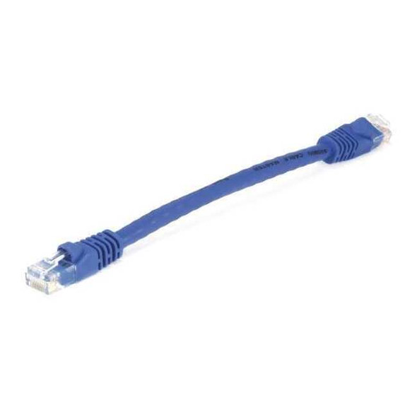 Monoprice Patch Cord,Cat 6,Booted,Blue,0.5 ft. 7499