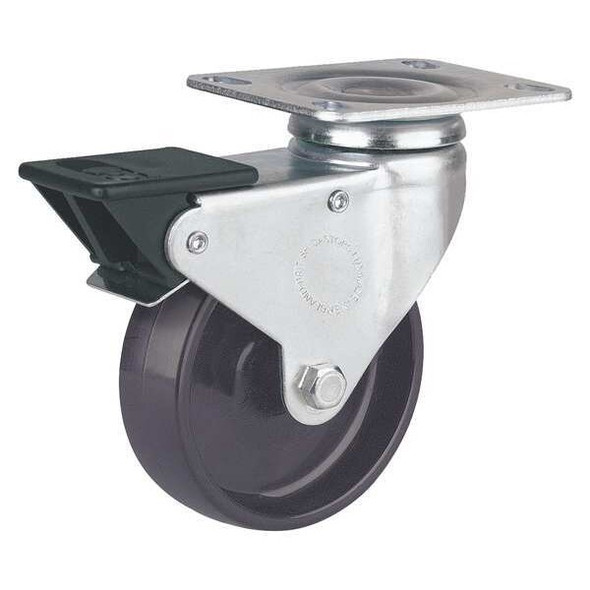 Manufacturer Varies Plate Caster,Swivel,Nylon,5"H TSSV 100 BN0S TS