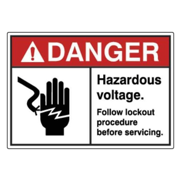 Label,Electrical Hazard,3-1/2 in. H,PK5, HWL-535-704-5PK