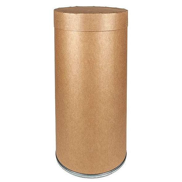 87 gal Round Recycling Bin, Open Top, Bronze Vein/Bronze Vein, Fiber, 1 Openings