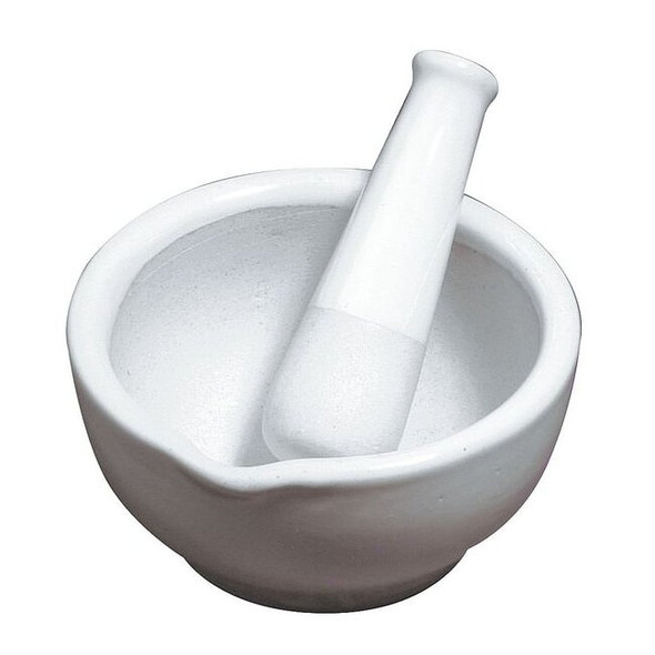 Manufacturer Varies Mortar/Pestle,80mL,60mm Dia,95mm Pestle PPM060