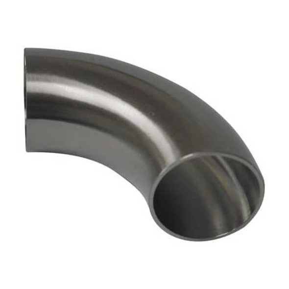 1-1/2" Butt Weld T304 SS Short Tangent 90 Degree Elbow
