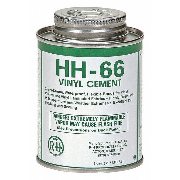Pig Vinyl Cement,Clear,3-1/4" H x 2-7/8" W PTY105
