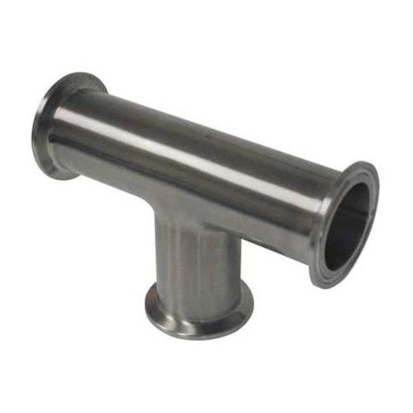 Manufacturer Varies Tee, Stainless Steel, Clamp 1 1/2 in EG7-6L1.5