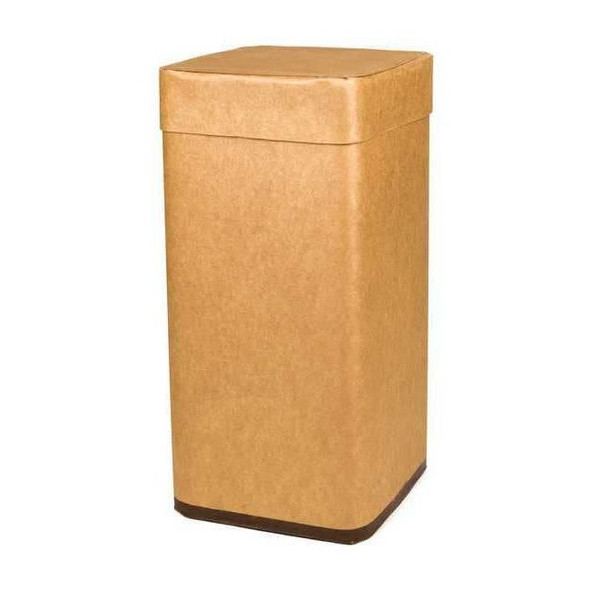 Open Head Transport Drum, Fiber, 30 gal, Unlined, Brown