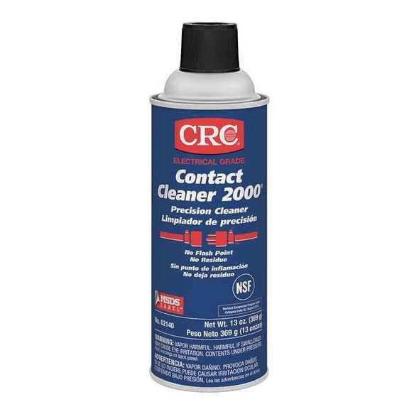 Crc Contact Cleaner, 13 oz, Aerosol Can 02140