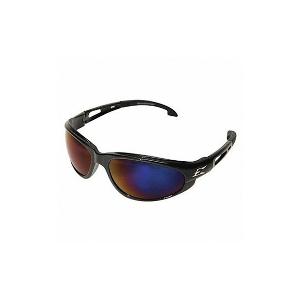 Dakura, Safety Glasses, Anti-Scratch, Blue Mirror Lens, Black Frame, Full-Frame