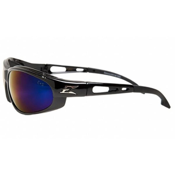 Dakura, Safety Glasses, Anti-Scratch, Blue Mirror Lens, Black Frame, Full-Frame  SW118