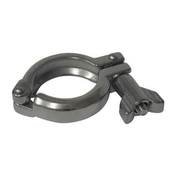 Manufacturer Varies Clamp,StainlessSteel,Threaded,21/2in E13IS2.5