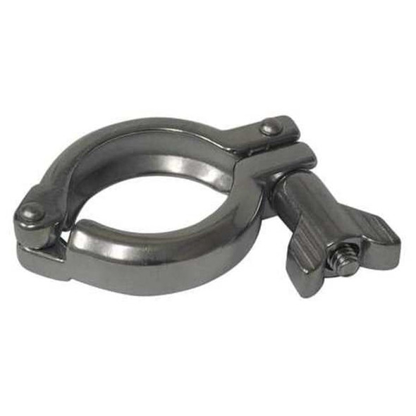 Manufacturer Varies Clamp, Stainless Steel, Threaded, 4 in E13IS4.0