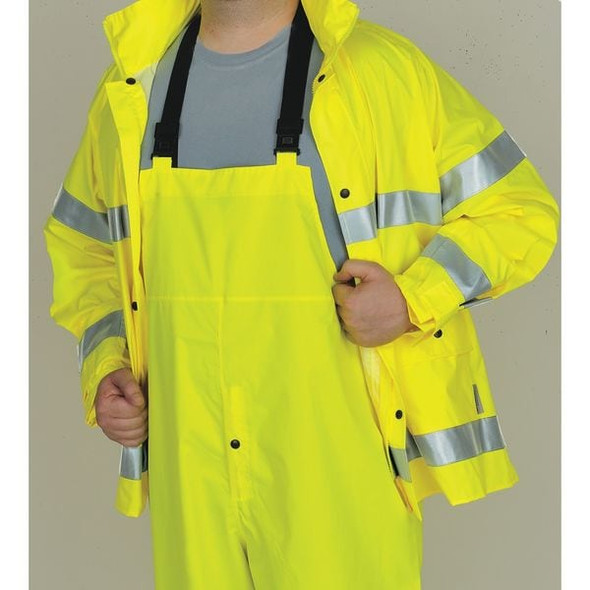 Manufacturer Varies Rain Jacket/Bib,Class 3, Type R,L/XL 9665 L-XL