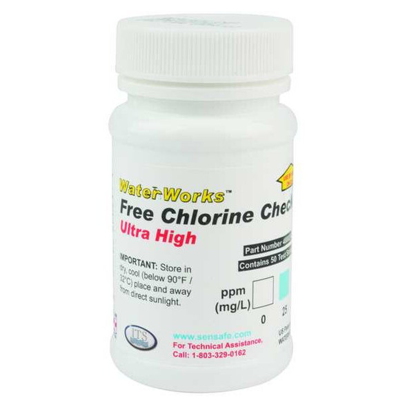 Industrial Test Systems Test , L,0 to 750 ppm Free Chl,PK50 480024