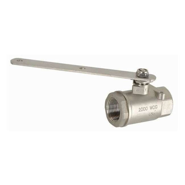 Haws Ball Valve, Stainless Steel, Silver, For Use With, Shower SP265