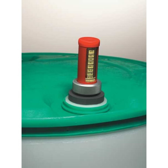 Krueger Barrel Level Gauge, 30 Gal, 3-4"NPT,SSR B-30-.75-SSR