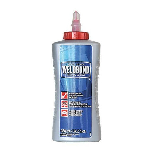 Weldbond Glue, White, 6 to 12 hr Full Cure, 0.8 gal, Jug 058951504207