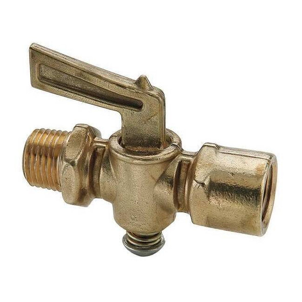 Parker Ground Plug Shutoff Cock Valve,1/8 In V402P-2-2