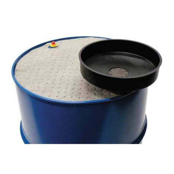 Funnel King DrumFunnel,4.375inH,Black,Polypropylene 32900